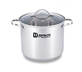 Nồi luộc gà inox 5 đáy Raika RKN-32, inox 304, dung tích 15L