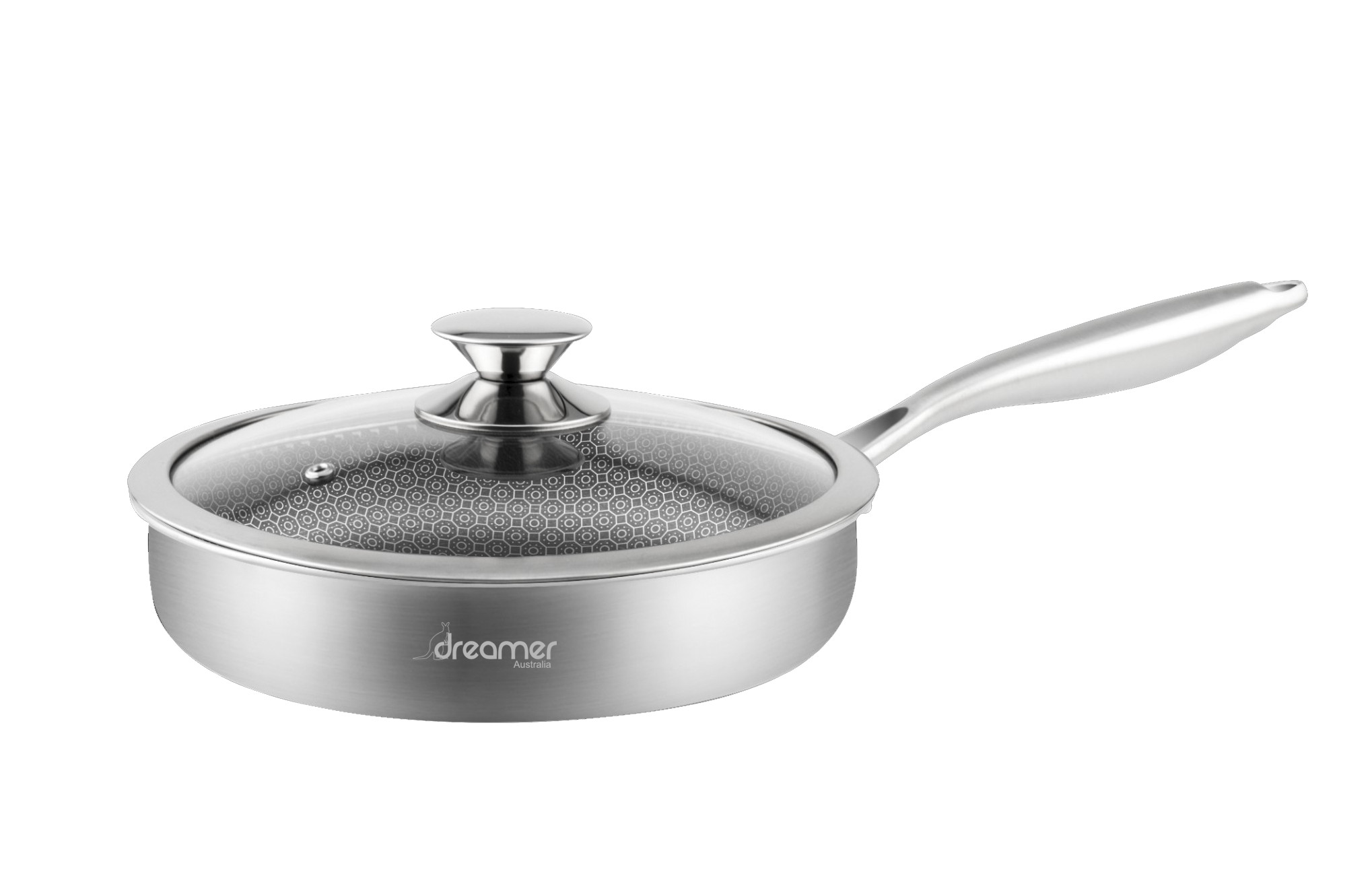 CHẢO CHỐNG DÍNH ĐÁY TỪ DREAMER DKW-NFL126B - Đường kính 26cm